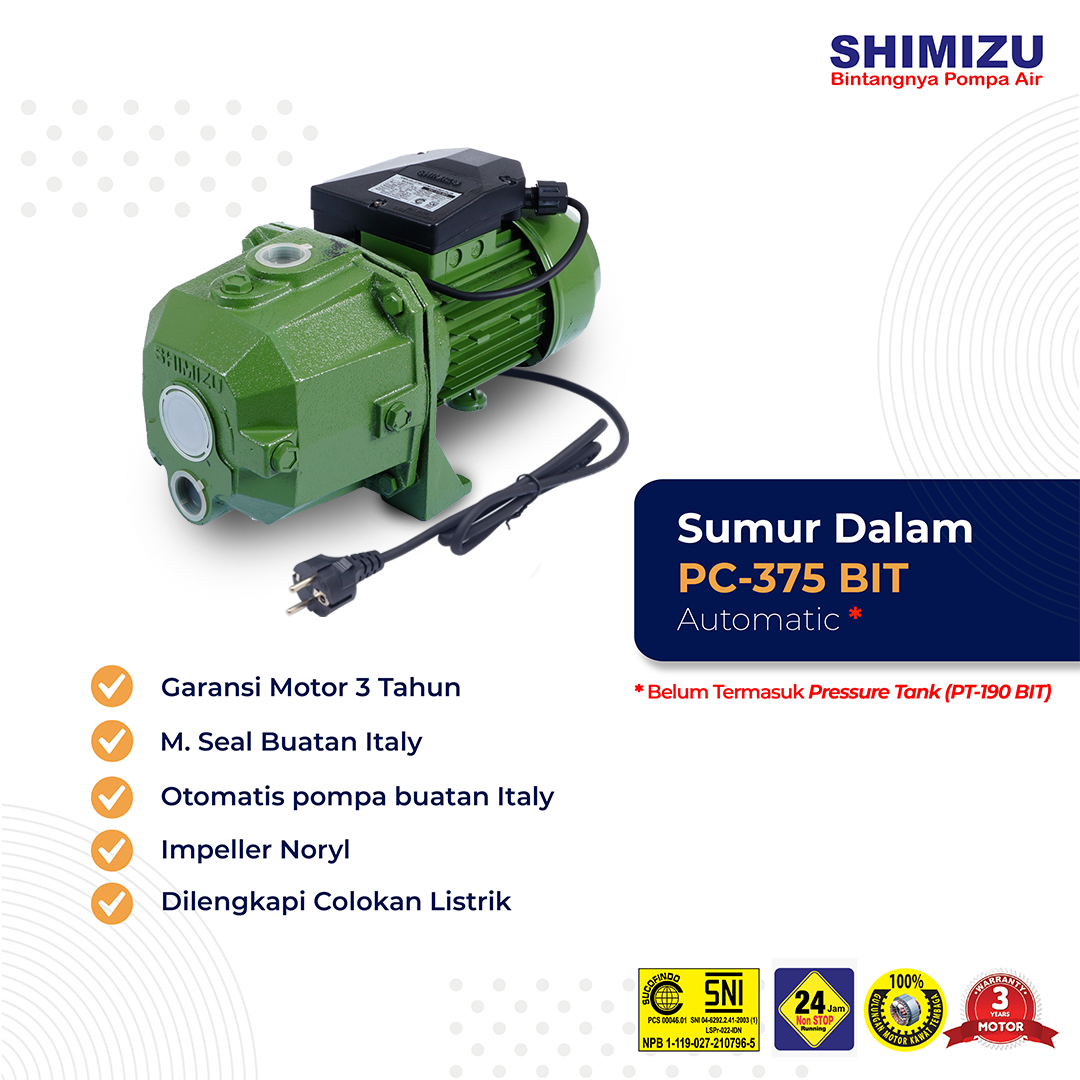 [Jet Pump] Shimizu PC-375 BIT