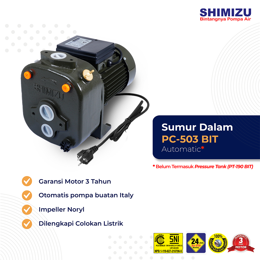[Jet Pump] Shimizu PC-503 BIT