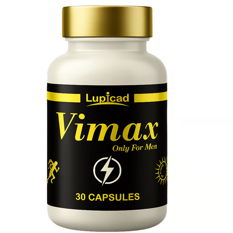 Lupicad Vimax | 30 Herbal Capsules for Men | male power booster, increase immunity