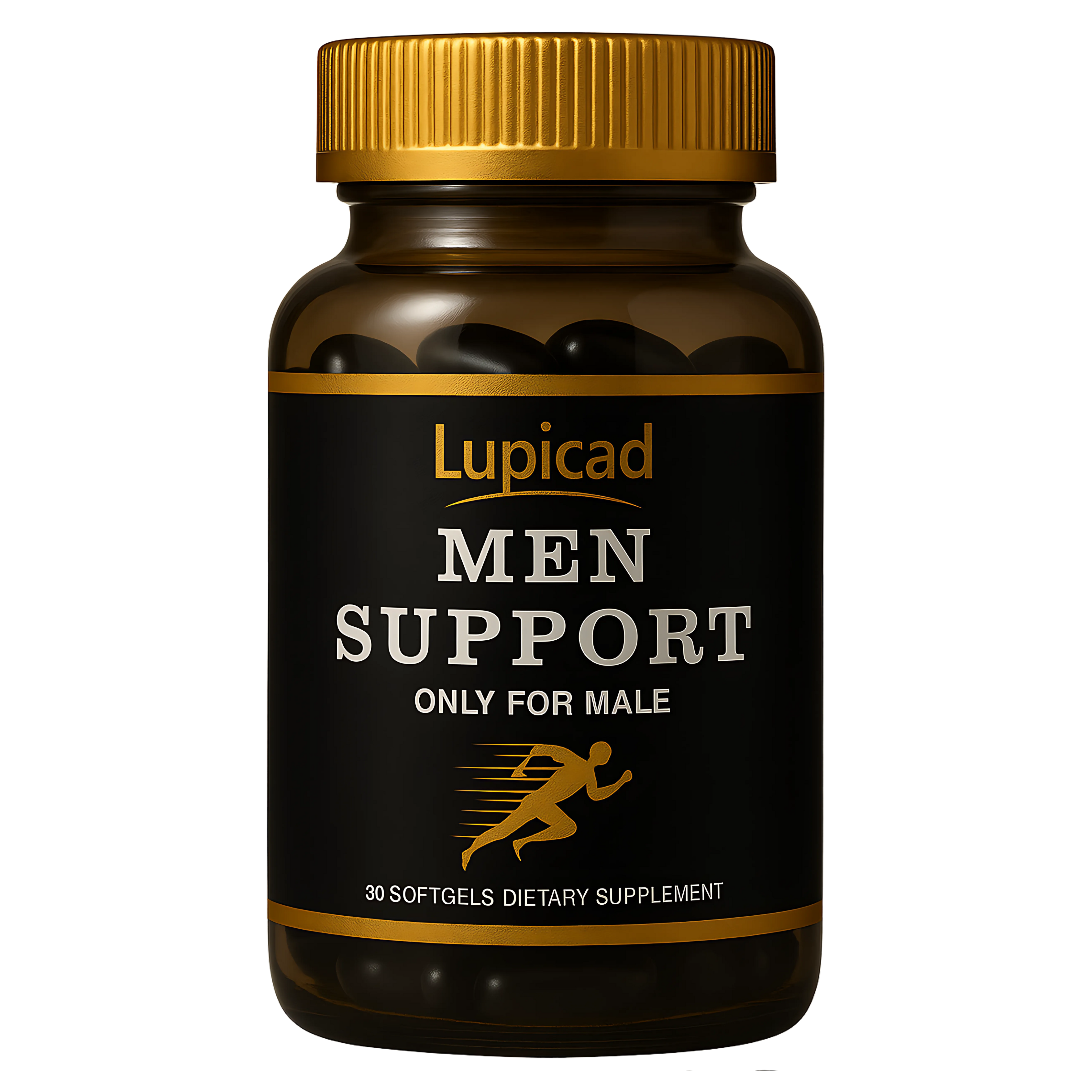 Lupicad Men Support Ayurvedic Capsules for Men | 10 Capsules | Herbal Stamina & Vitality Support