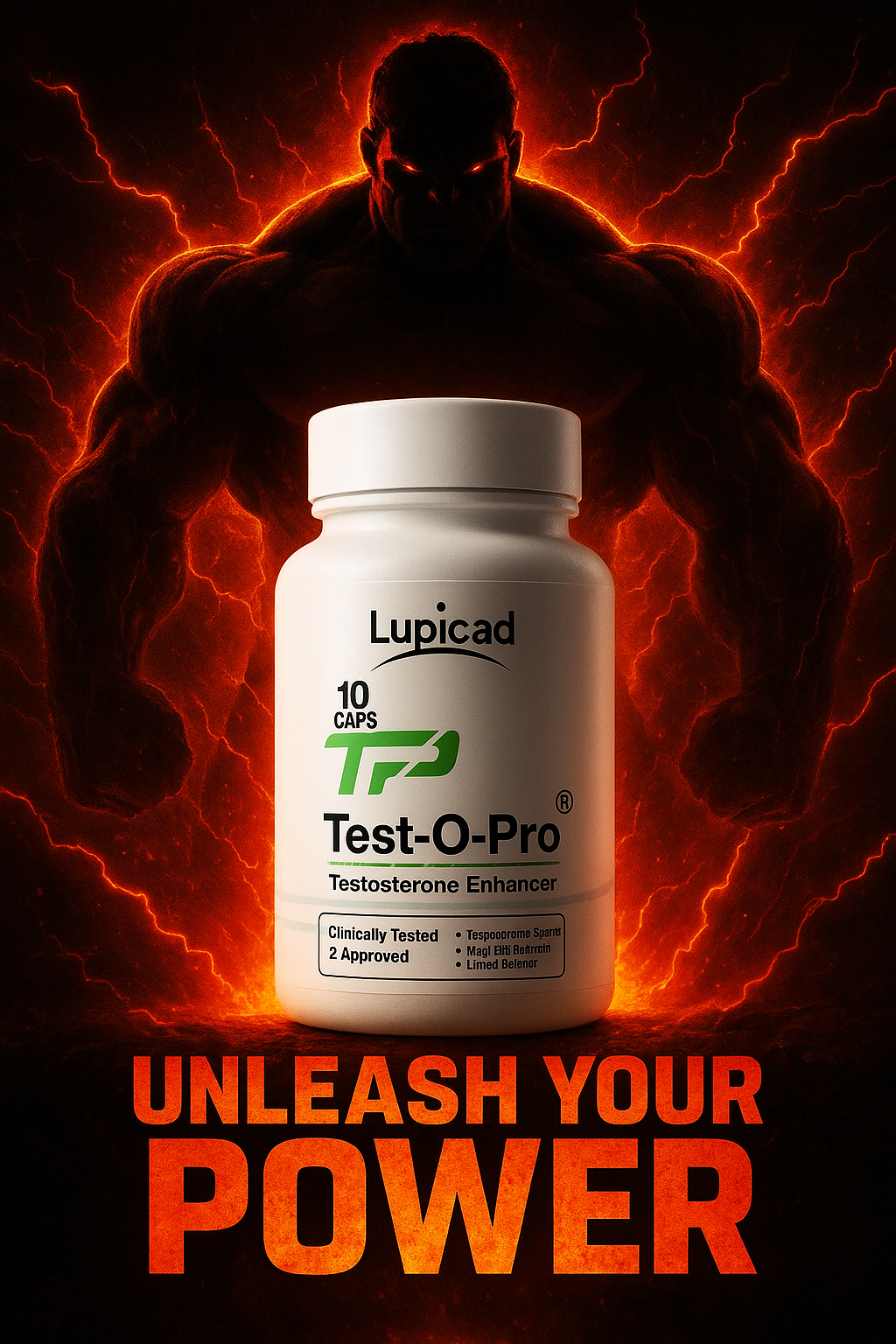 Test-O-Pro – 10 Ayurvedic Capsules, Increase strength, increase immunity, increase power