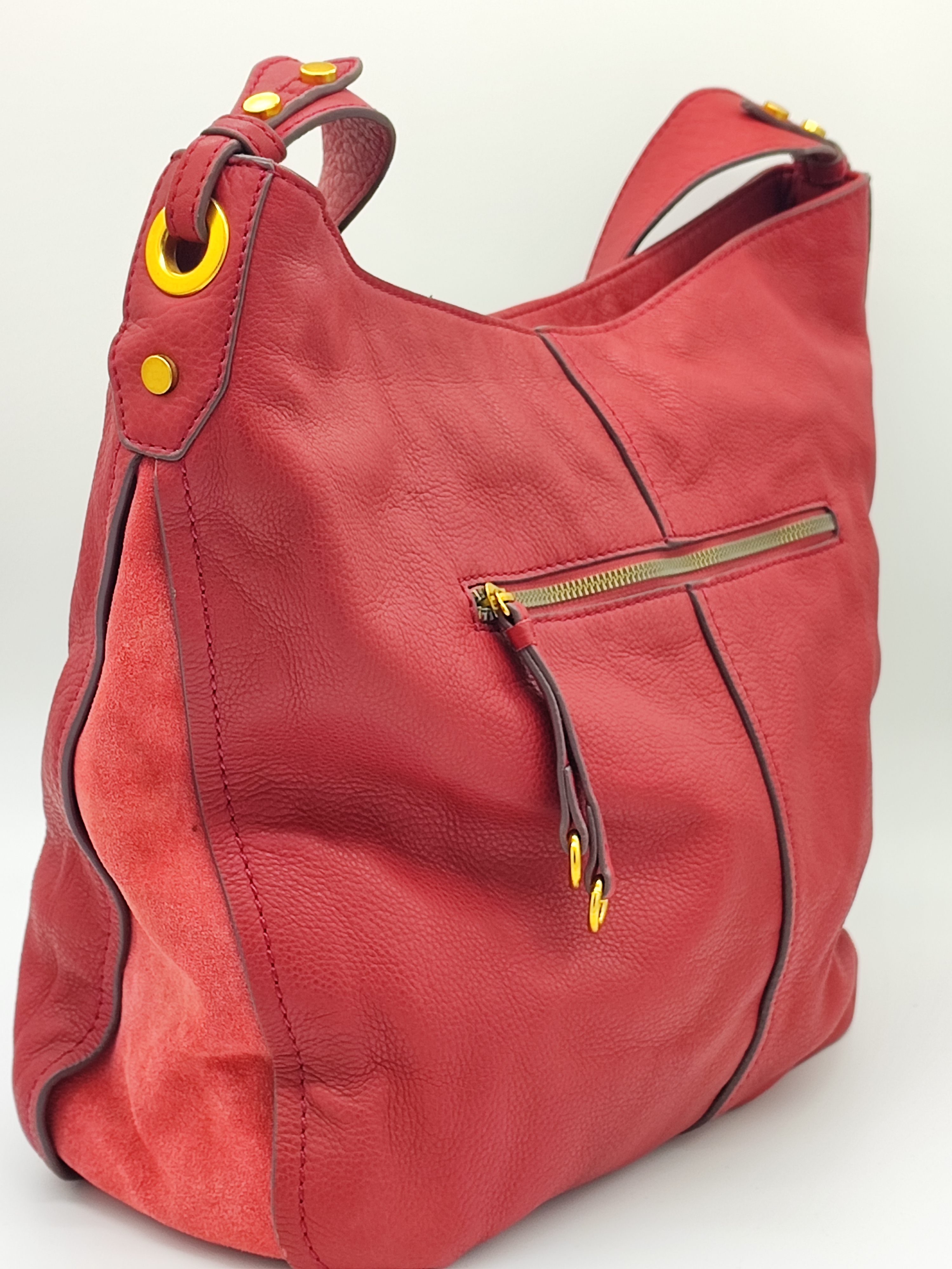 Red Leather Handbag