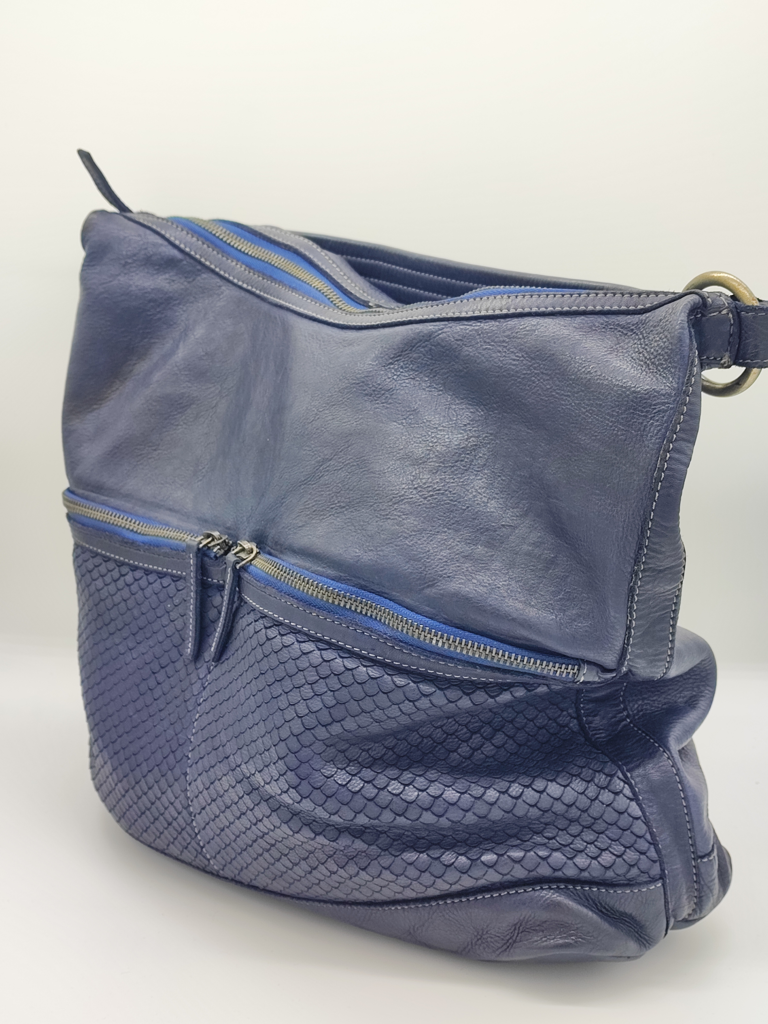 Restored Leather hand bag