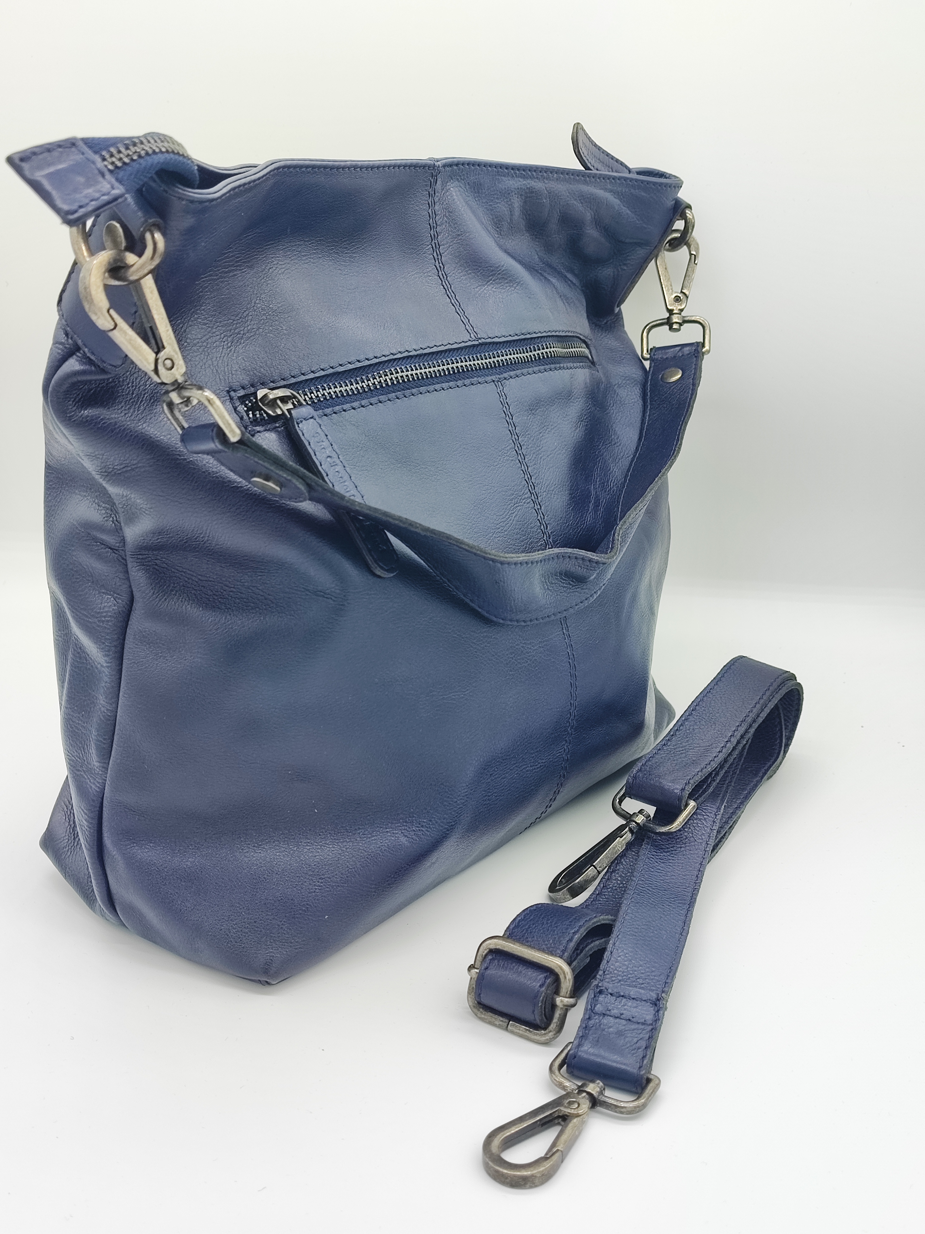 Blue Shoulder bag.