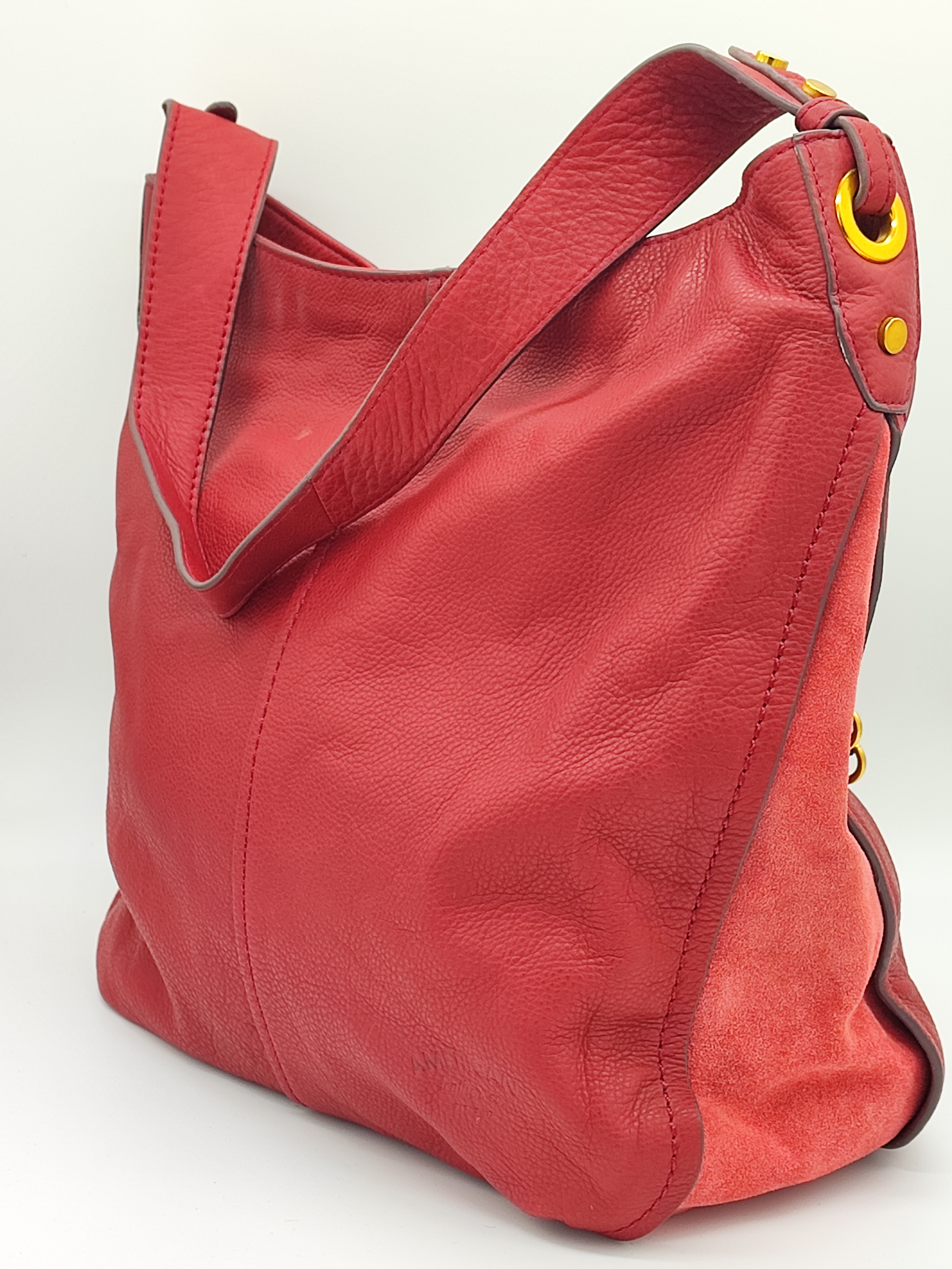 Red Leather Handbag