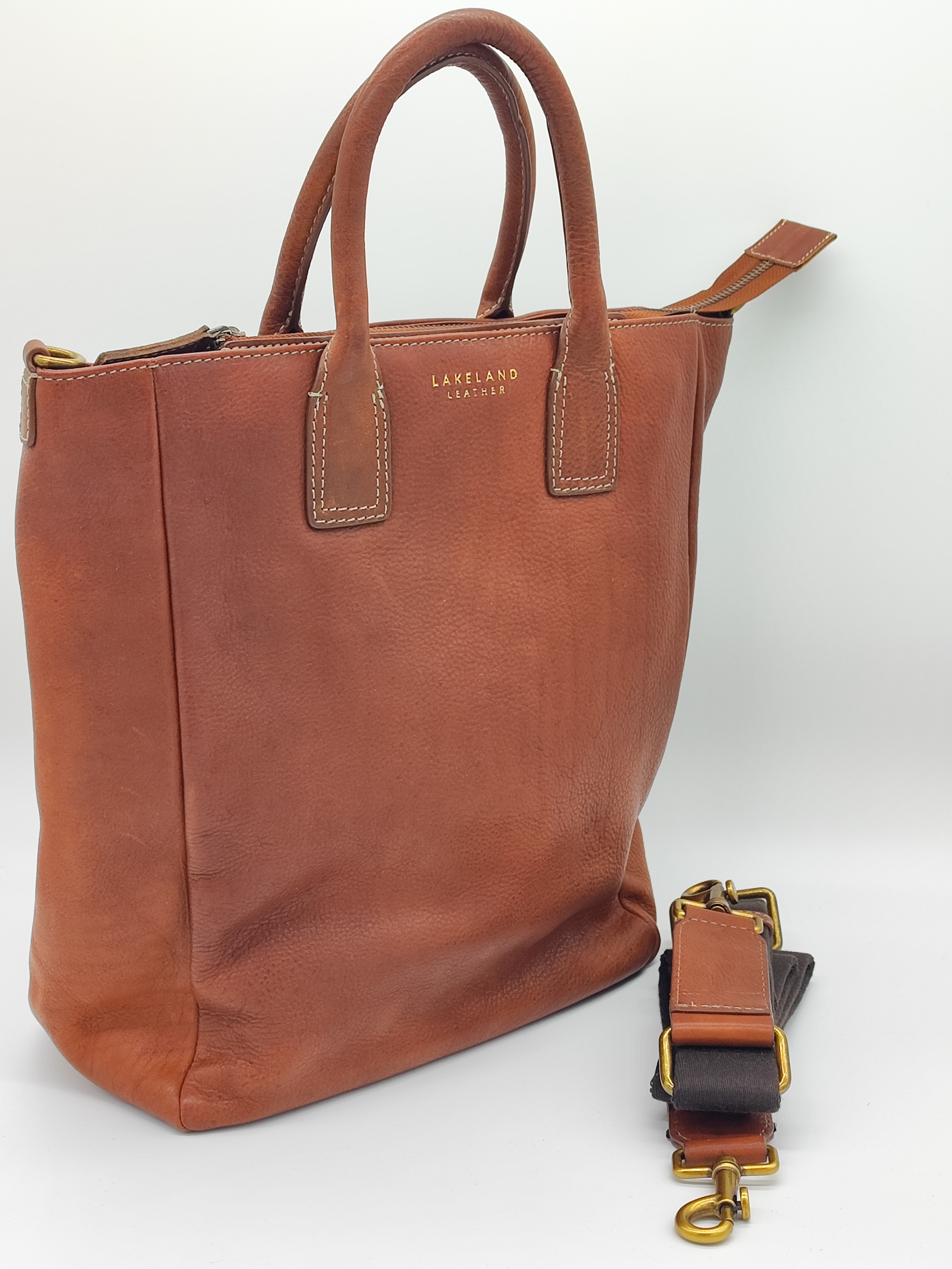 Brown Leather HandBag