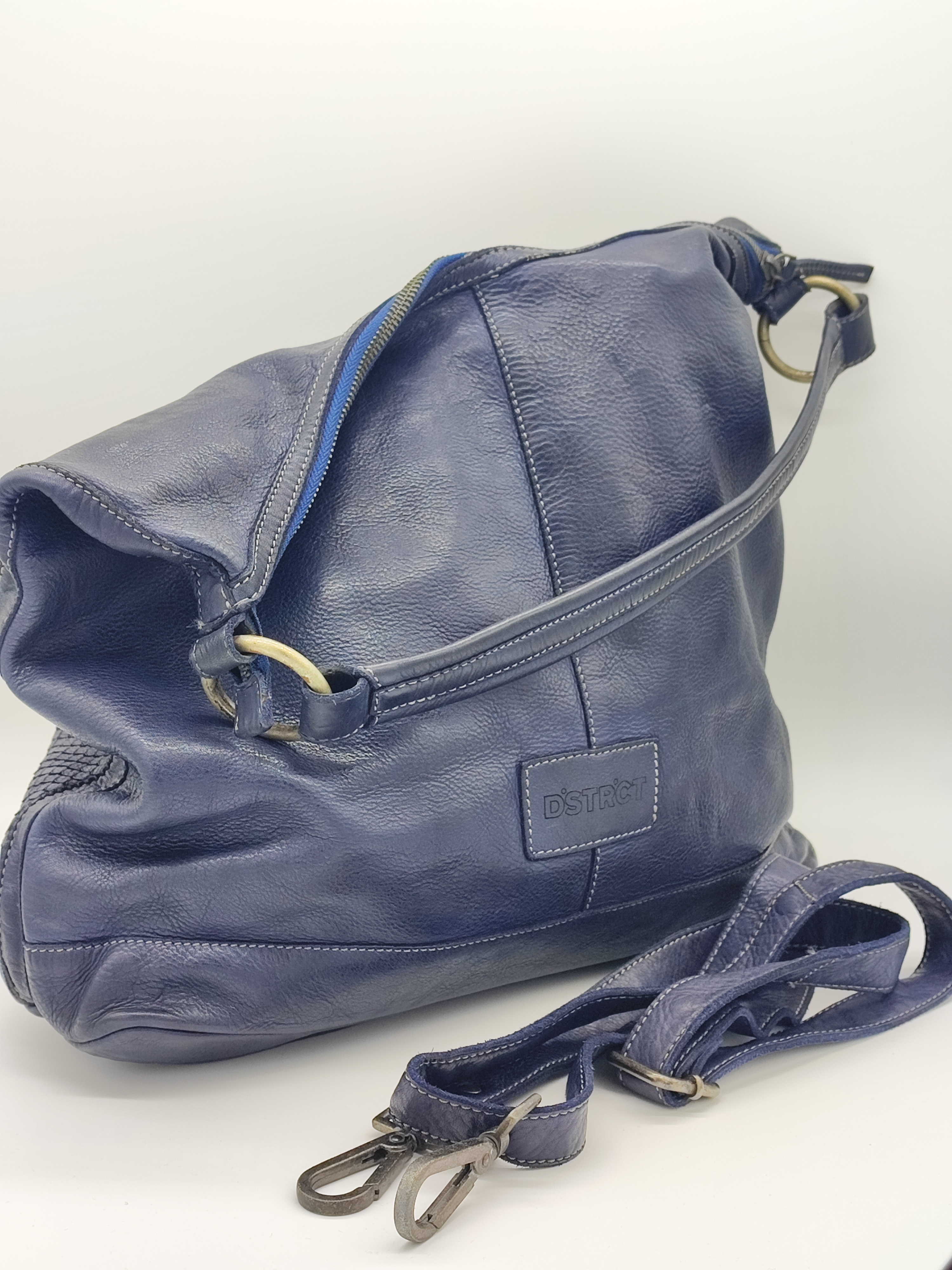 Restored Leather hand bag