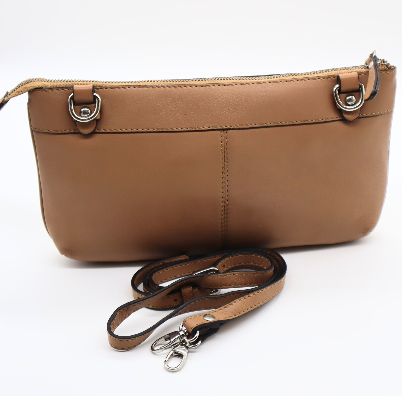 Brown Leather Shoulder Bag