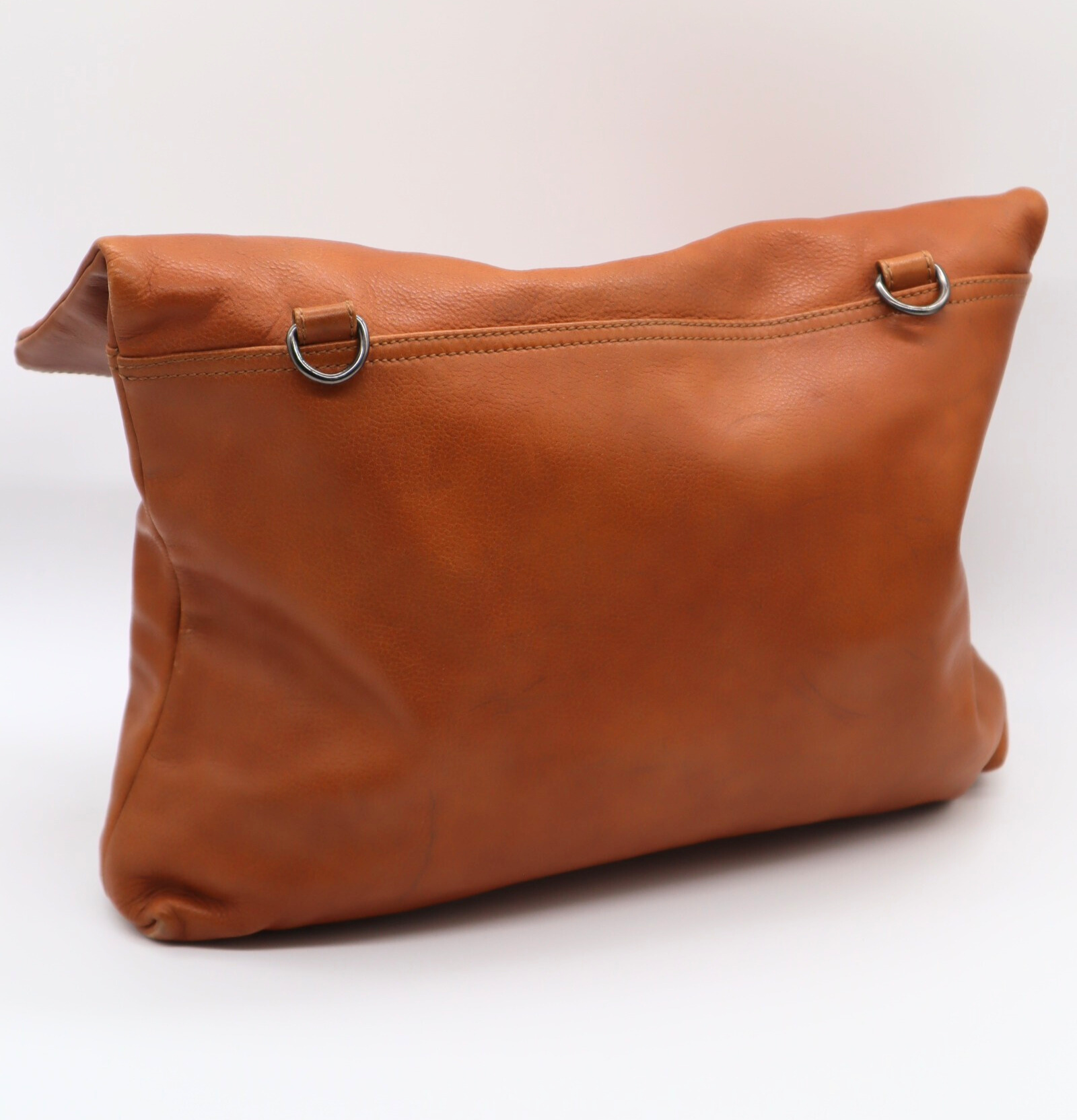 Leather shoulder bag