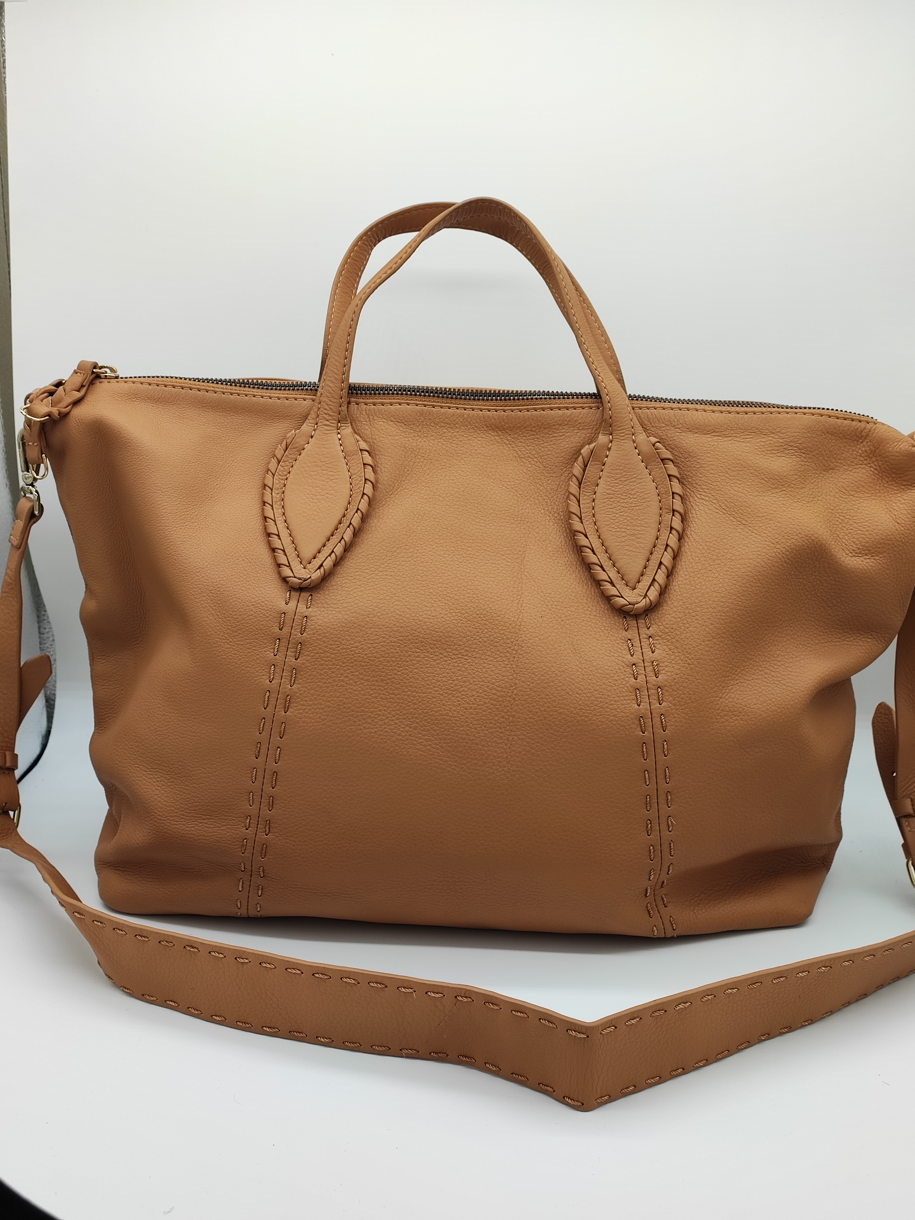 Tan Leather Handbag