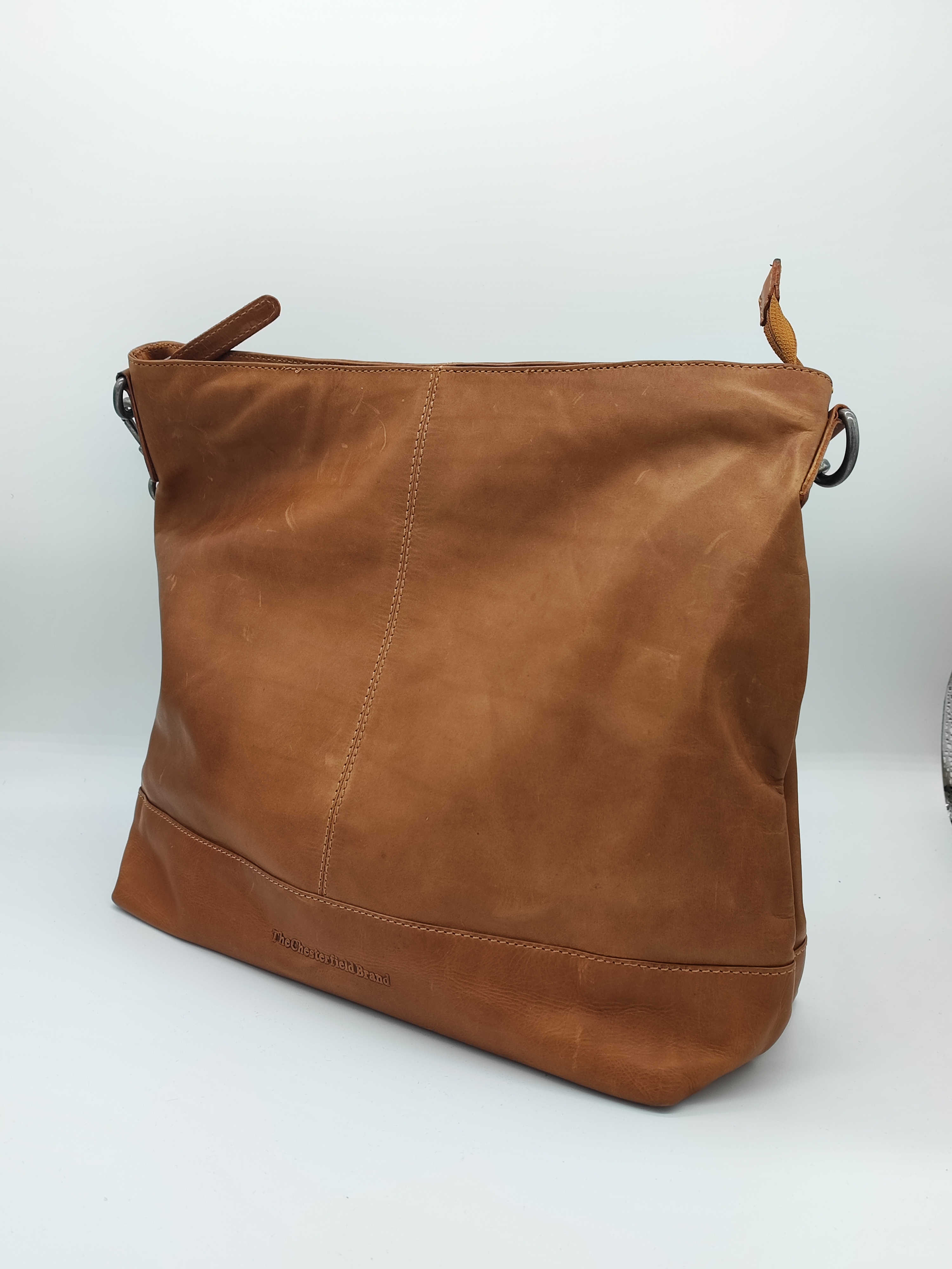 Brown Leather Shoulder Bag with extra Sling