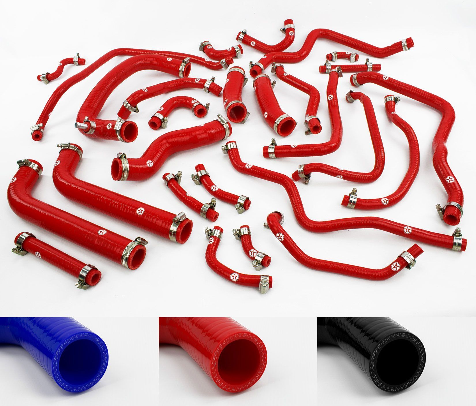Toyota MR2 MK3 Roadster Silicone Radiator Coolant Hose Kit