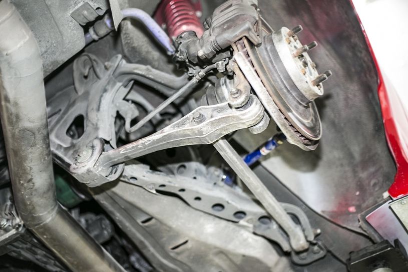 Mazda RX7 FD Adjustable Rear Lower Arm and Traction Rod - Rose Joints