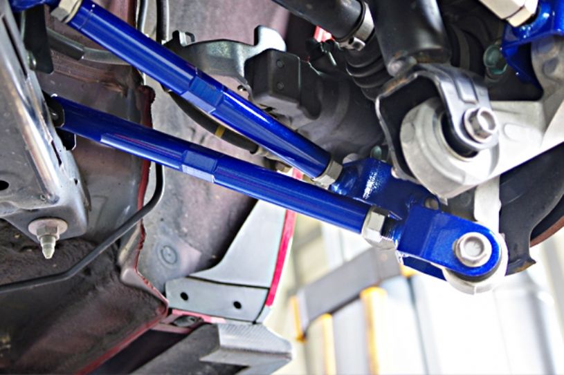 Mazda MX5 ND Adjustable Rear Traction Arm - Rose Joints