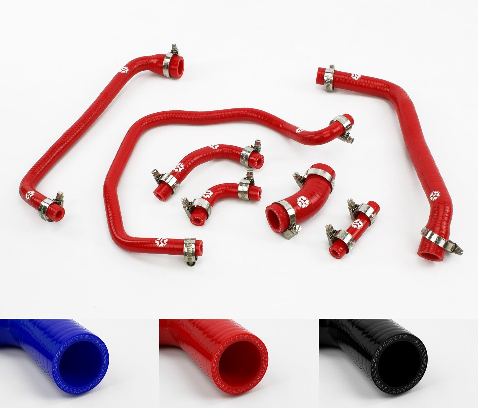 Toyota MR2 MK3 Roadster Silicone 2ZZ-GE Conversion Extension Hose Kit