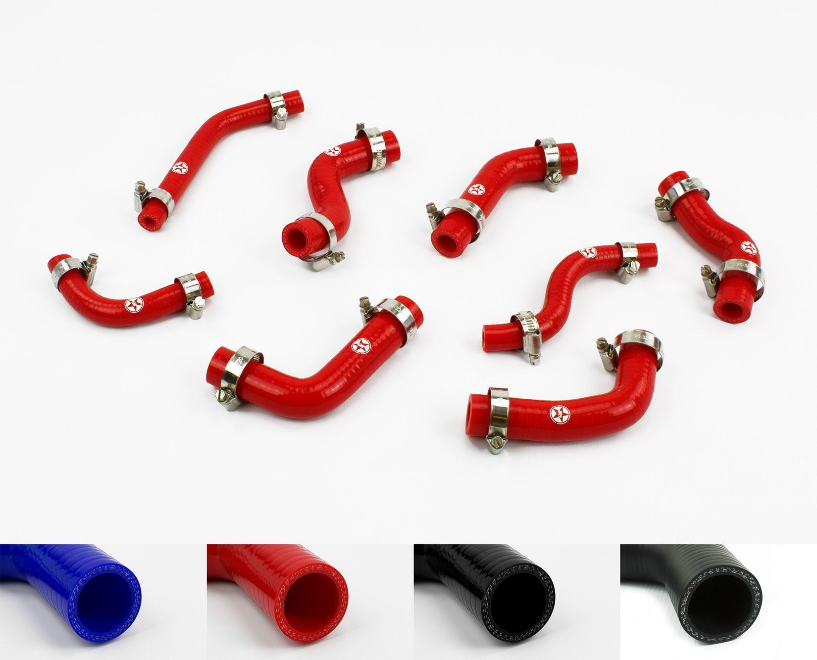 Toyota MR2 MK1 AW11 RHD Silicone Front Trunk Heater & Brake Booster Hose Kit