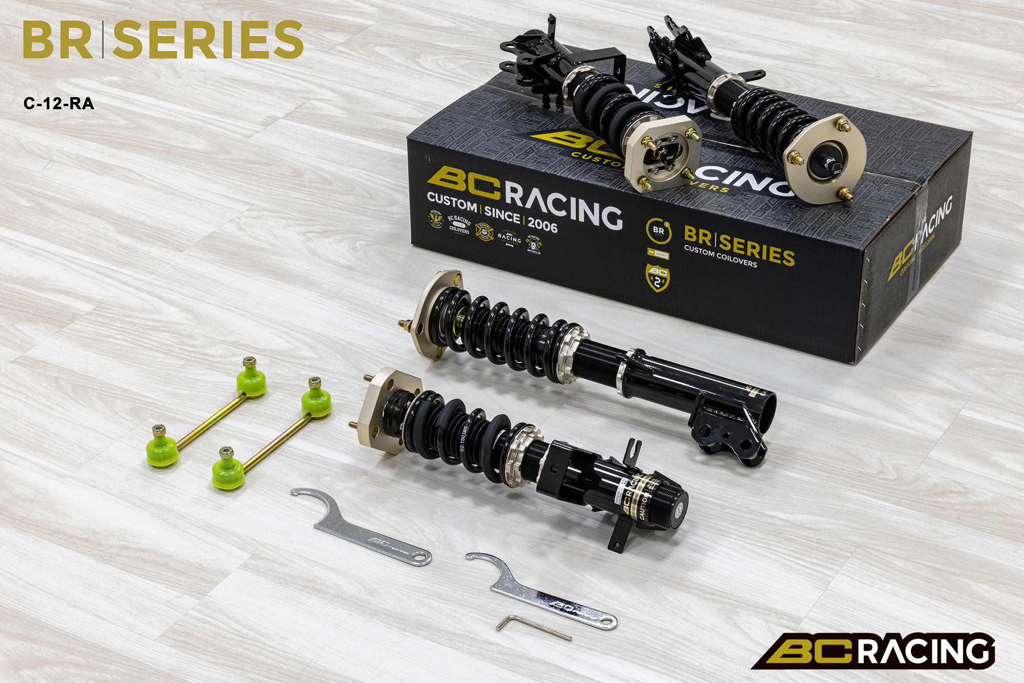 Toyota MR2 SW20/21 BC Racing BR Series Coilover Kit