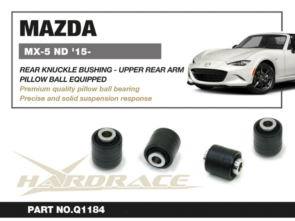 Mazda MX5 ND Rear Knuckle Bush To Upper Rear Arm - Pillow Ball