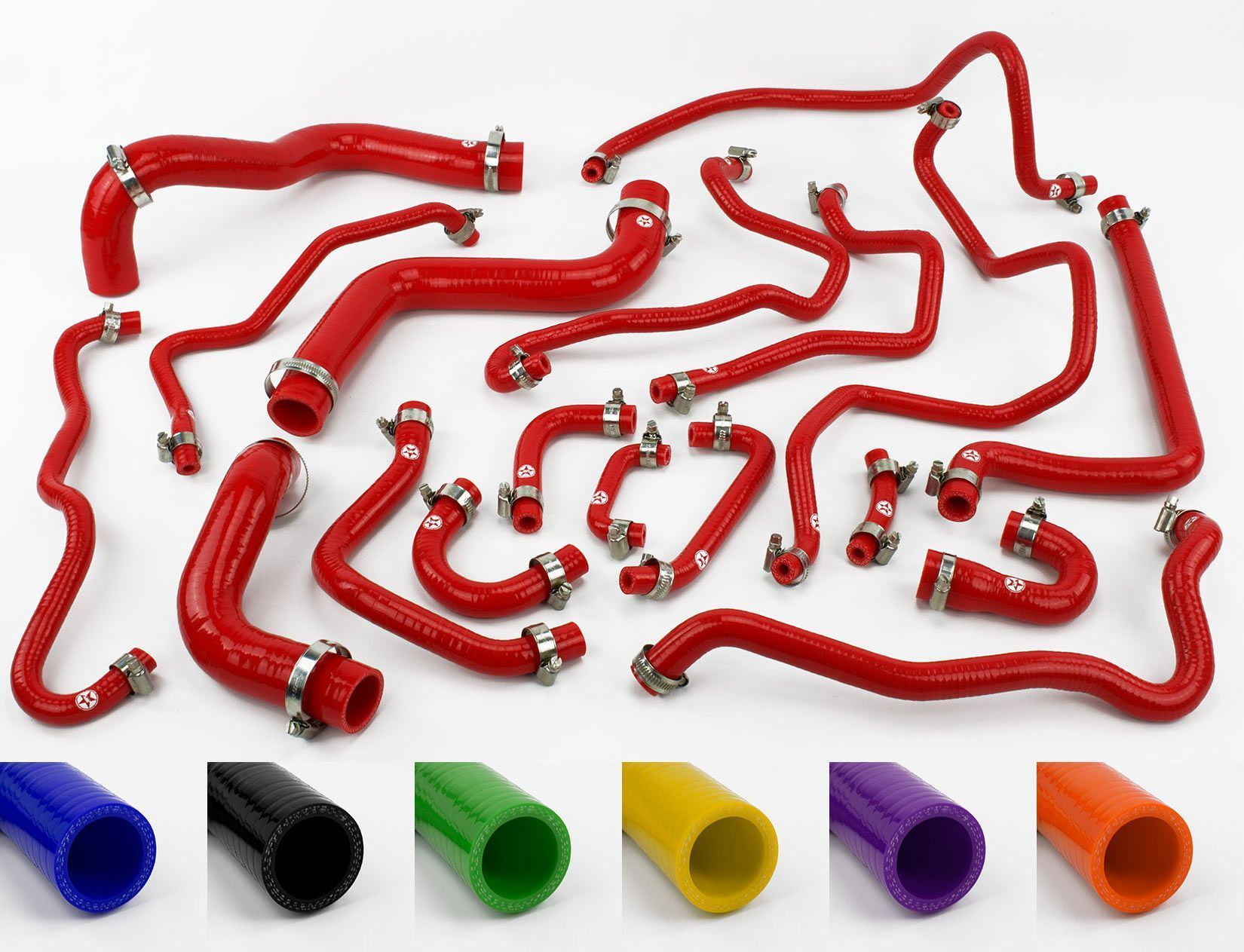 Mazda Rx8 231 Silicone Radiator Coolant & Breather Hose Kit