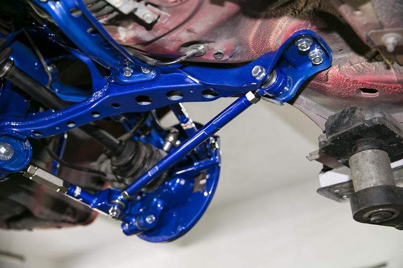 Mazda RX7 FD Adjustable Rear Lower Arm and Traction Rod - Rose Joints