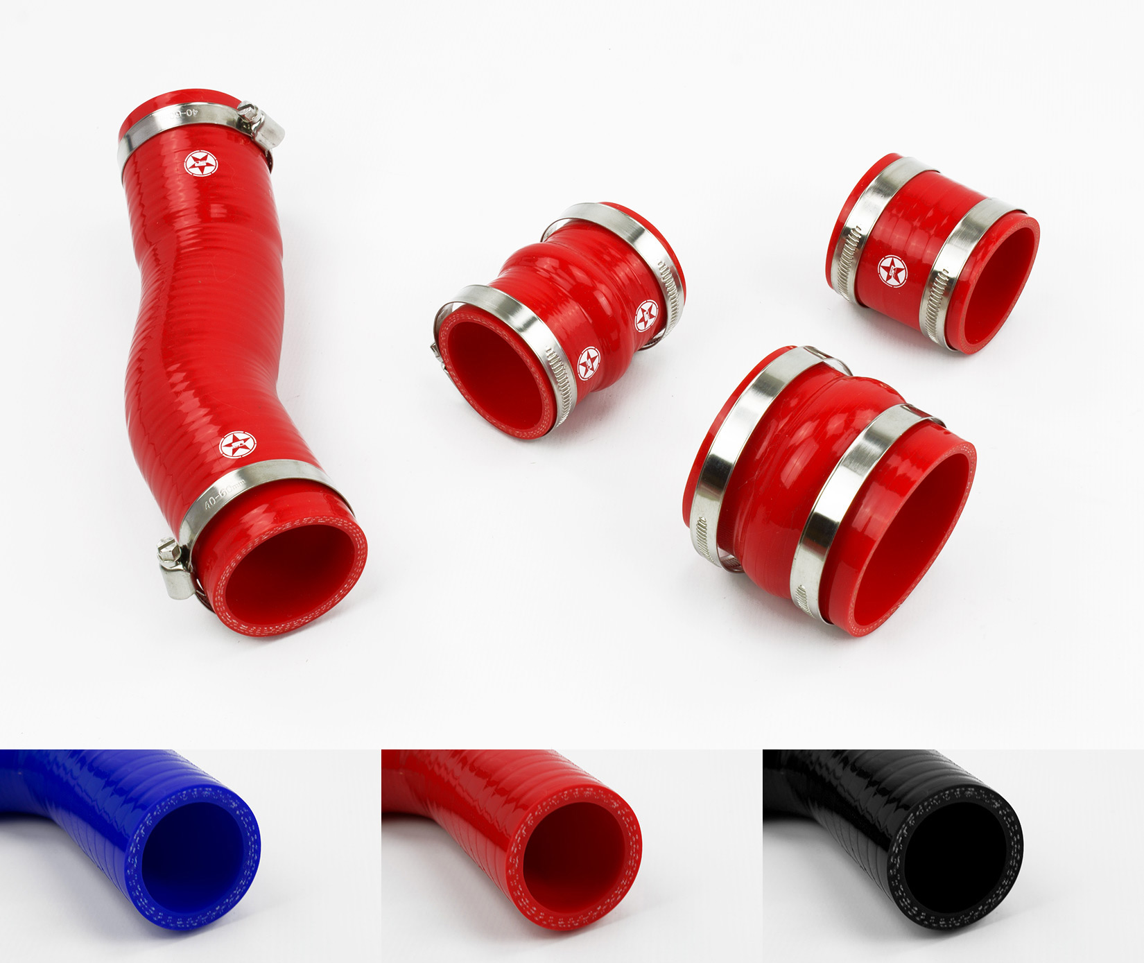 Toyota MR2 MK2 Turbo Rev1-2 Silicone Intercooler Hose Kit