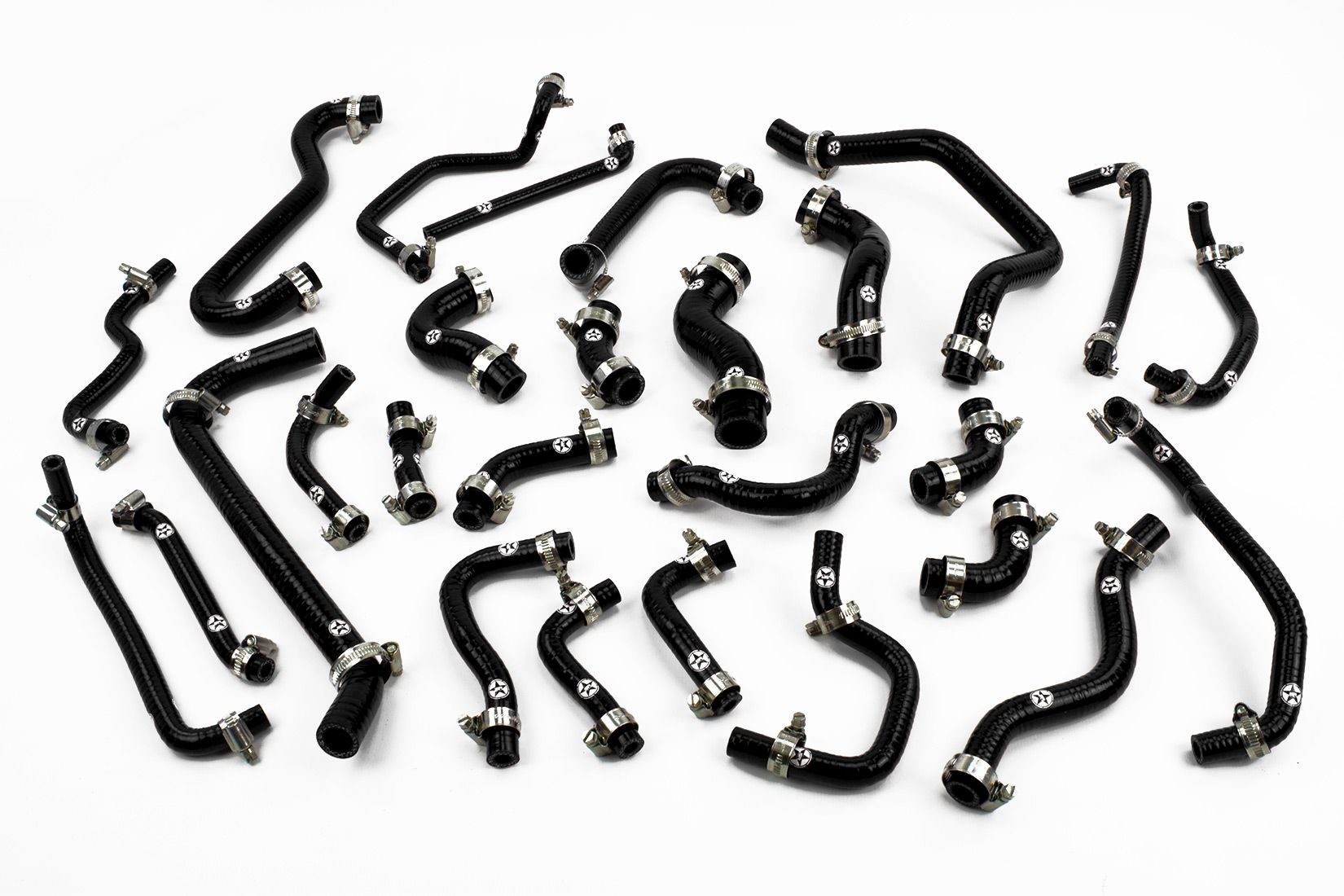 Toyota MR2 MK2 Turbo Rev3-5 Silicone Ancillary Coolant & Breather Hose Kit