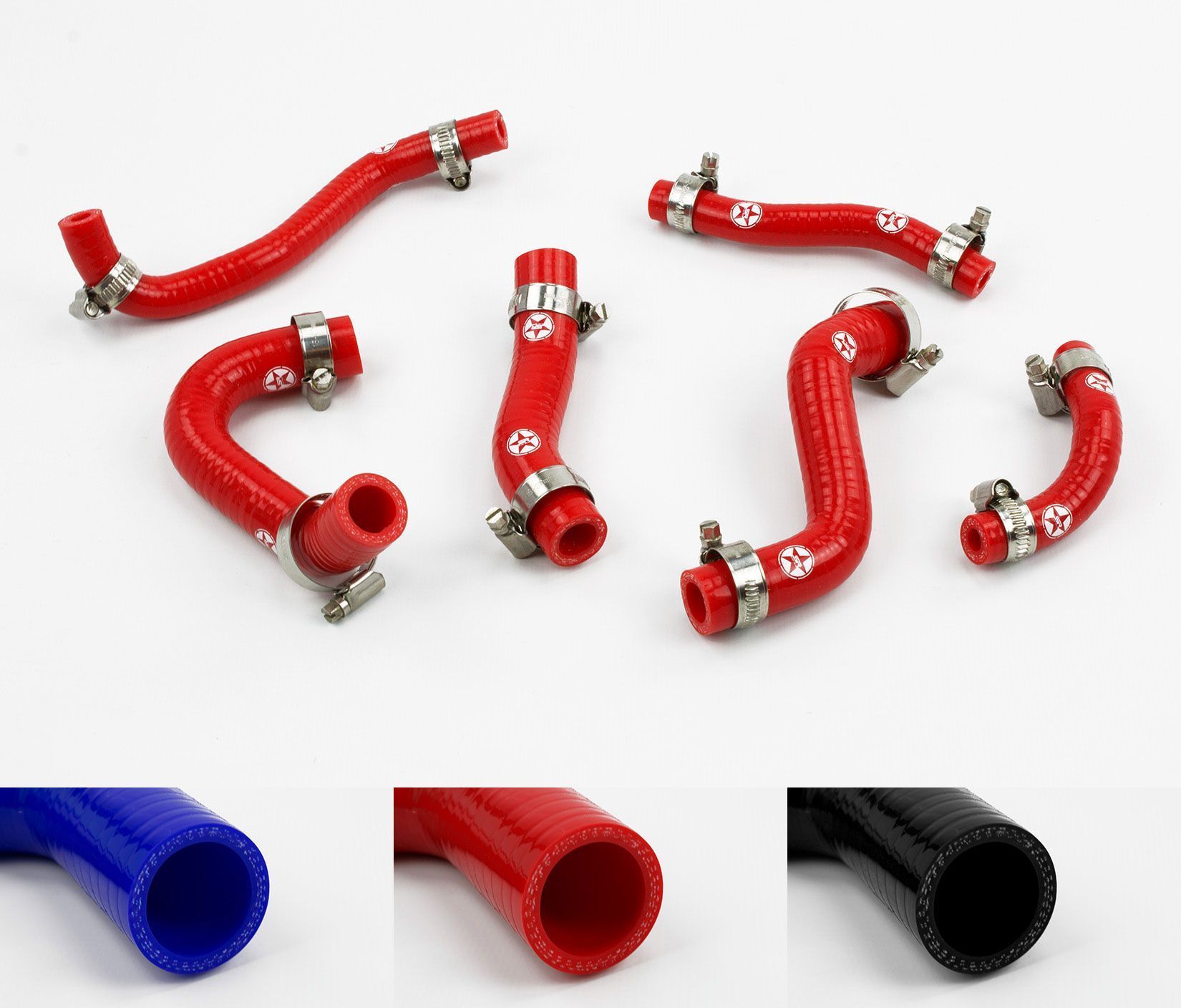 Toyota MR2 MK2 Silicone Front Trunk Heater and Brake Booster Hose Kit