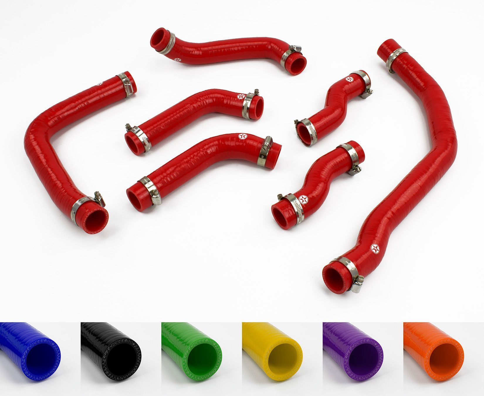 Toyota MR2 MK2 Silicone Main Radiator Coolant Hose Kit