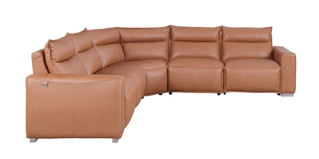 MI-1235 SIERRA (Camel) Power Reclining Sectional
