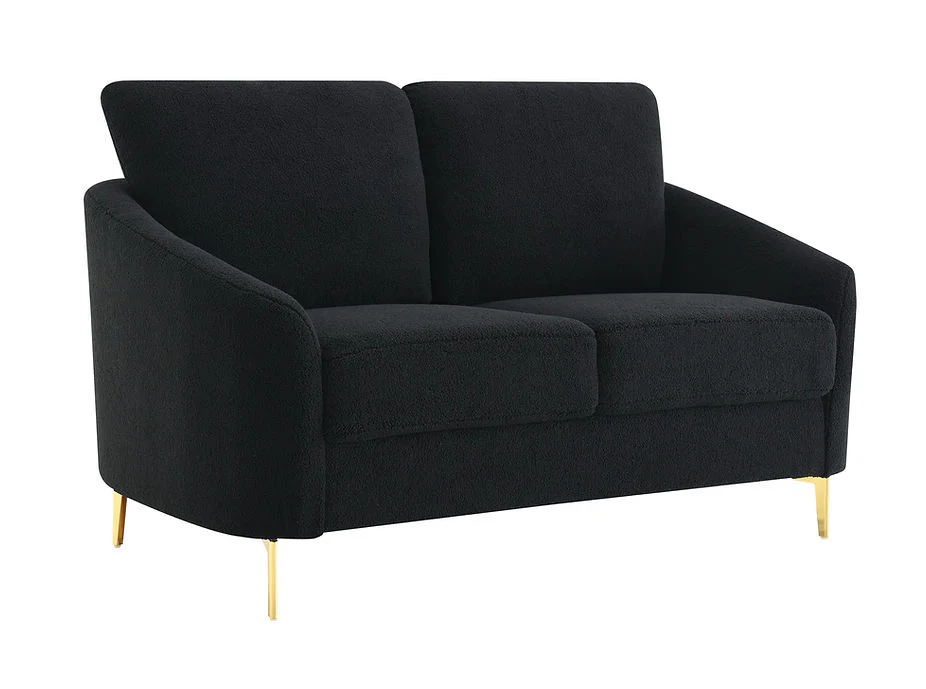 S160 Lila (Black) Sofa & Loveseat