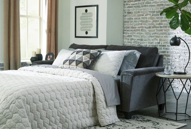 Ashley Abinger Queen Sofa Sleeper Slate