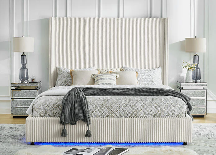 B300 Belinda (Beige) Bed