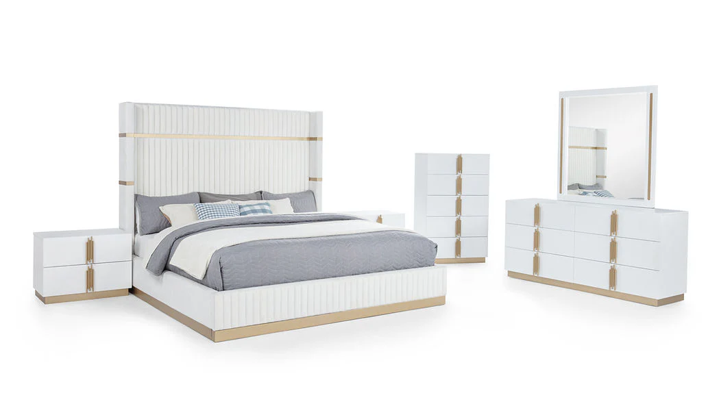 B7551 Evon (White) Bedroom Set