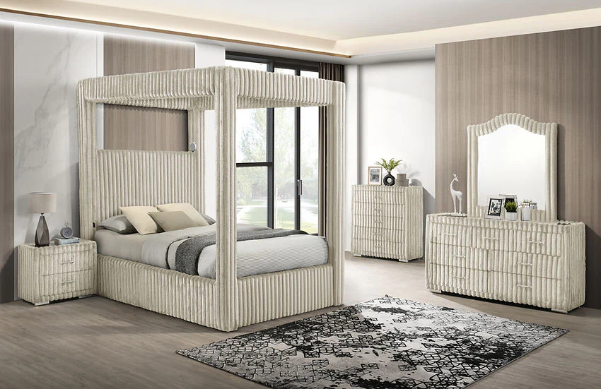 B9013 Atlam w/Henley (Cream) Bedroom Set