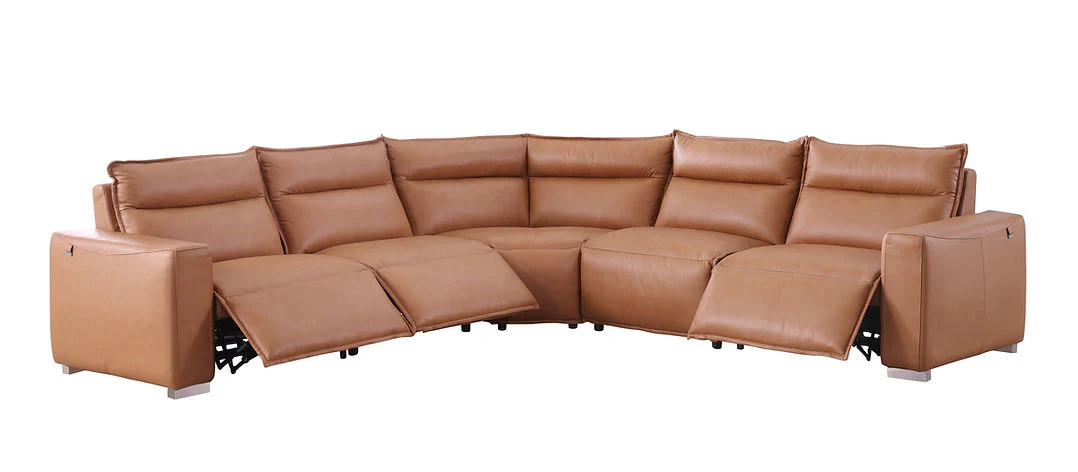 MI-1235 SIERRA (Camel) Power Reclining Sectional