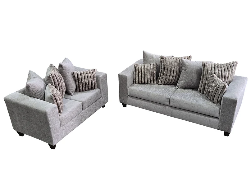 S325 Kora Smoke Sofa Loveseat