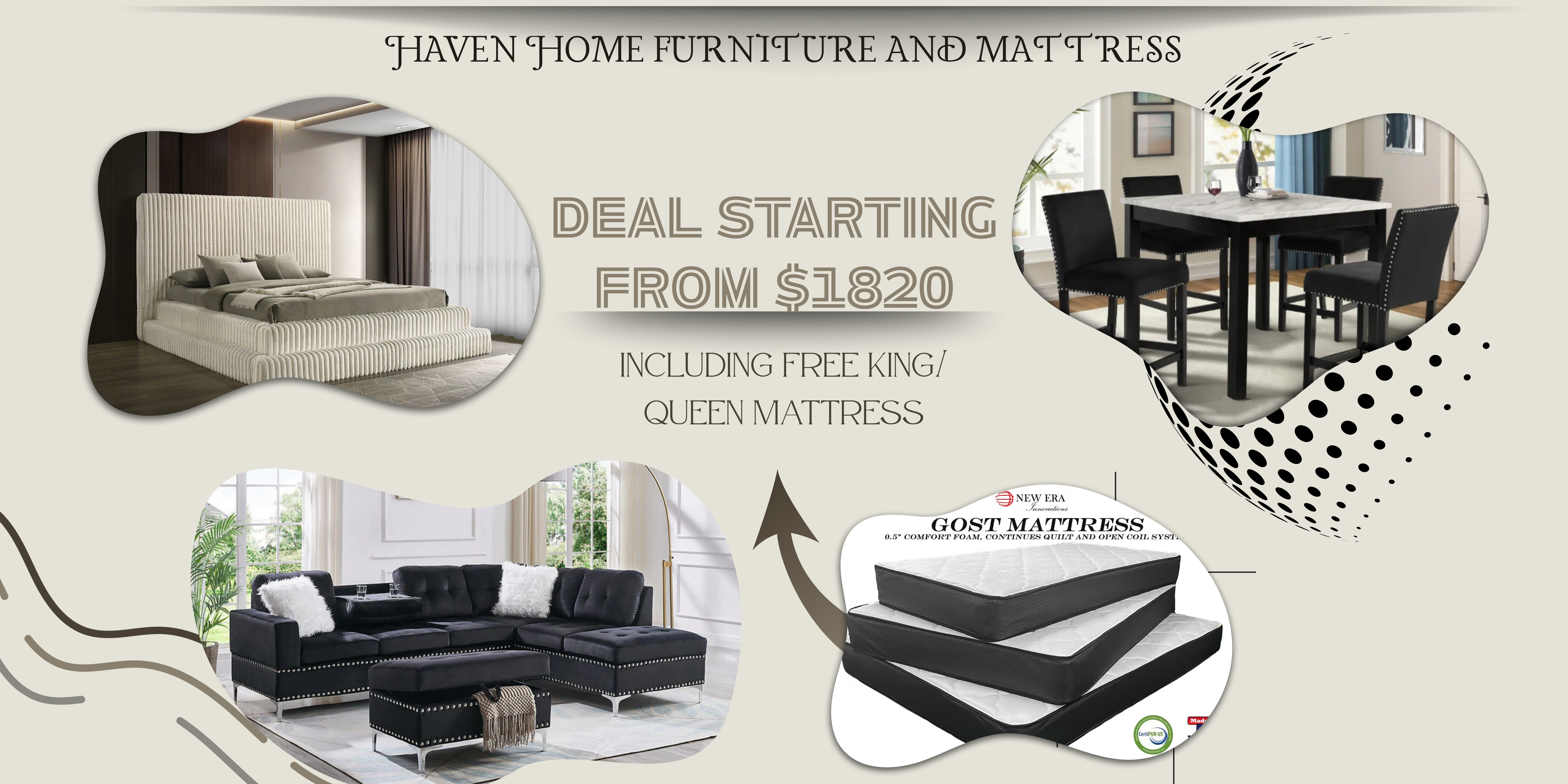 3 Room Package Deal