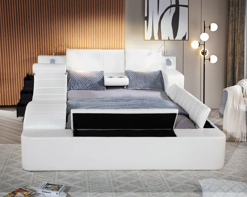 B420 Apollo Bed In White