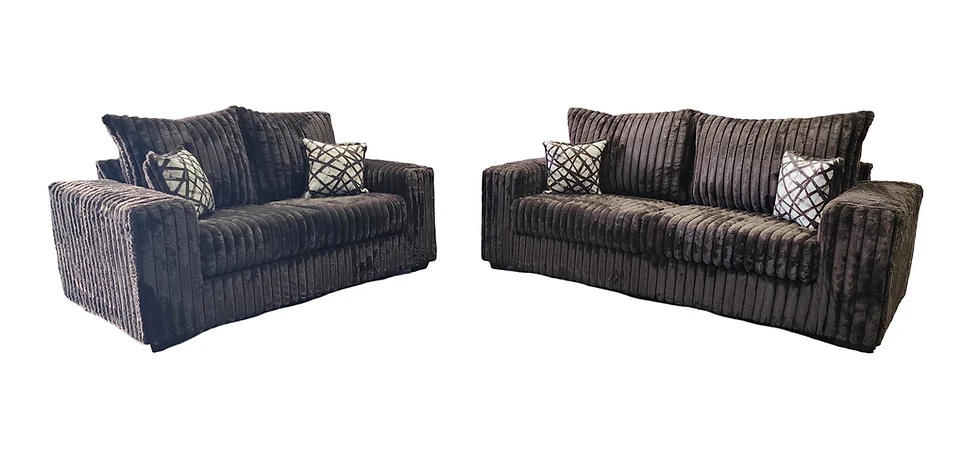 S320 Texan Oversize (Brown) Sofa Loveseat
