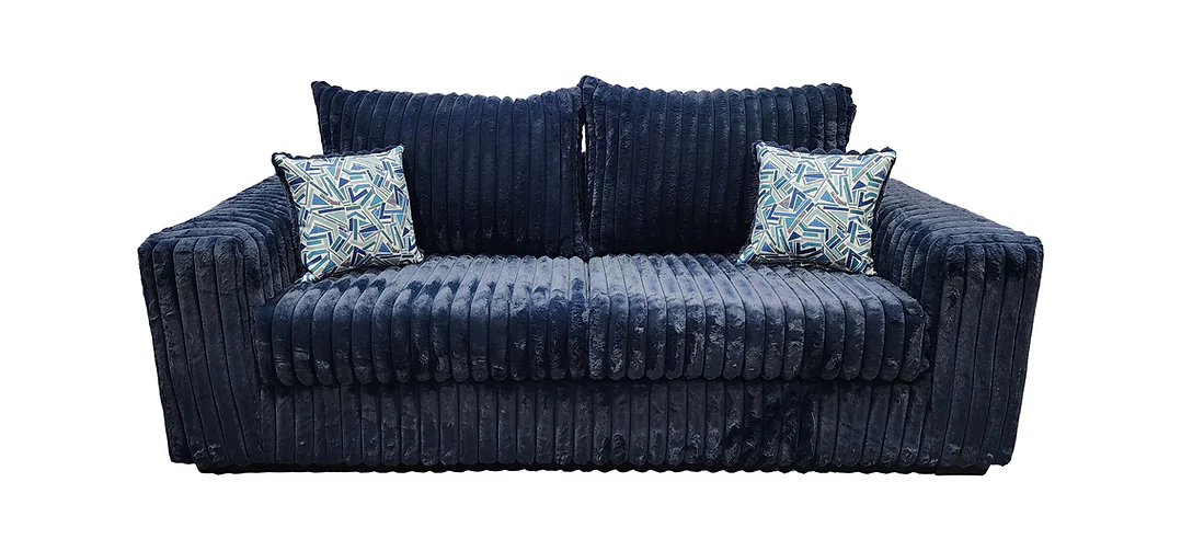 S320 Texan Oversize (Blue) Sofa Loveseat