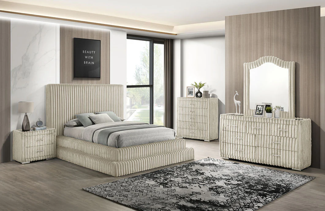 B9020 Micah w/Henley (Cream) Bedroom Set
