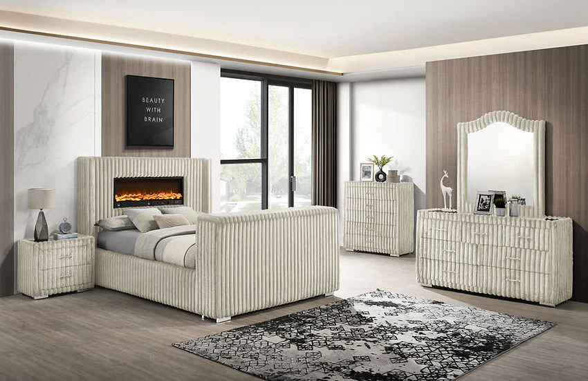 B2040 Henley (Cream) Bedroom Set