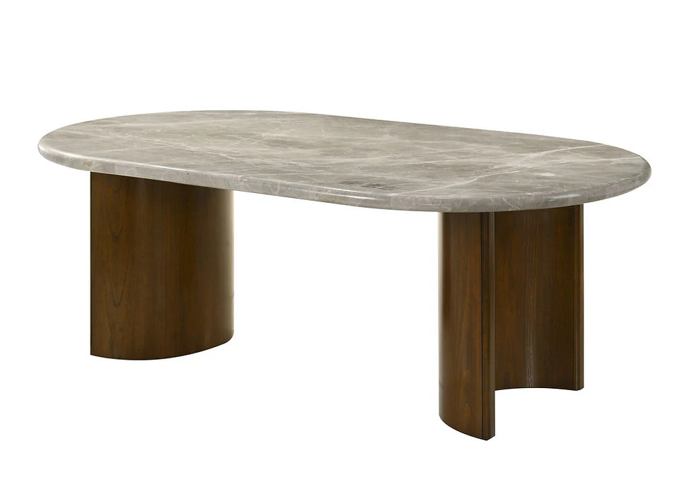 D1350 Cyra (Marble Top) 7pcs Dining Set