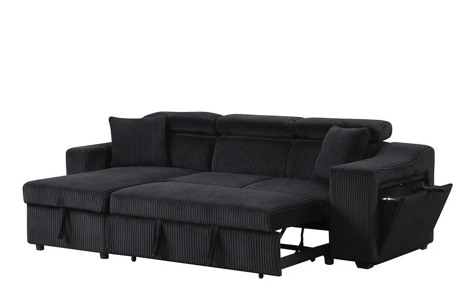 S8978 Bonaterra II (Black) Sectional