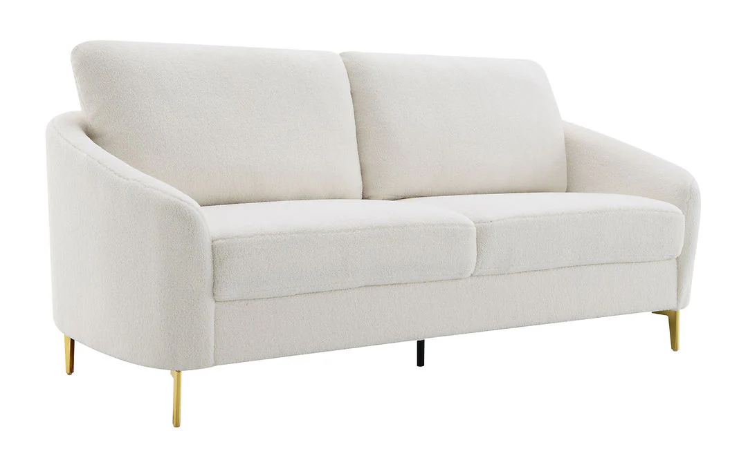 S160 Lila (White) Sofa & Loveseat
