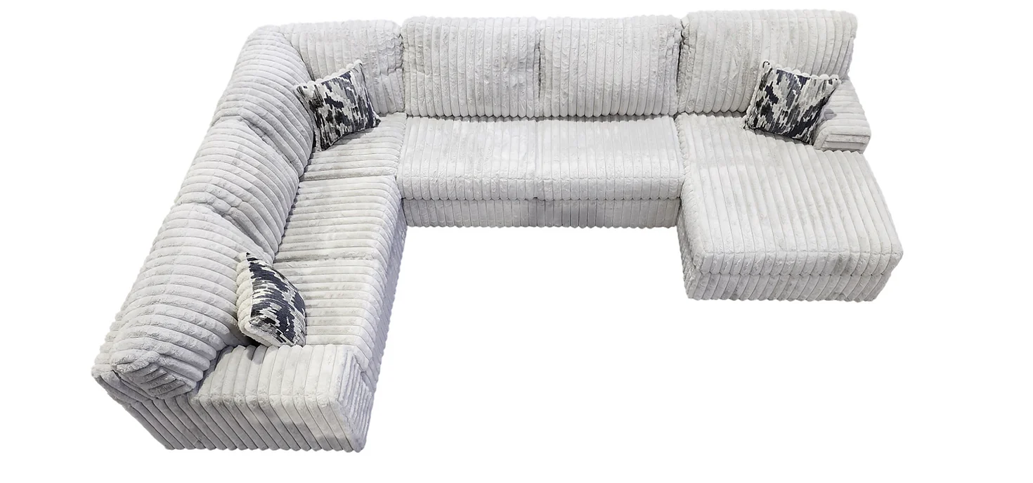 S319 Austin Sectional (Lt. Grey)