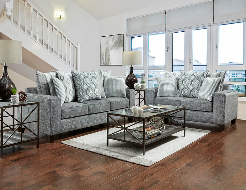S5800 Stonewash Sofa Loveseat