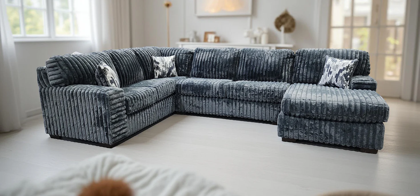 S319 Austin Sectional (Grey)