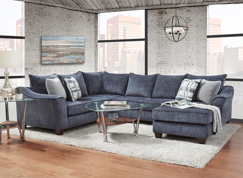S7750 Captivate Lapis Sectional