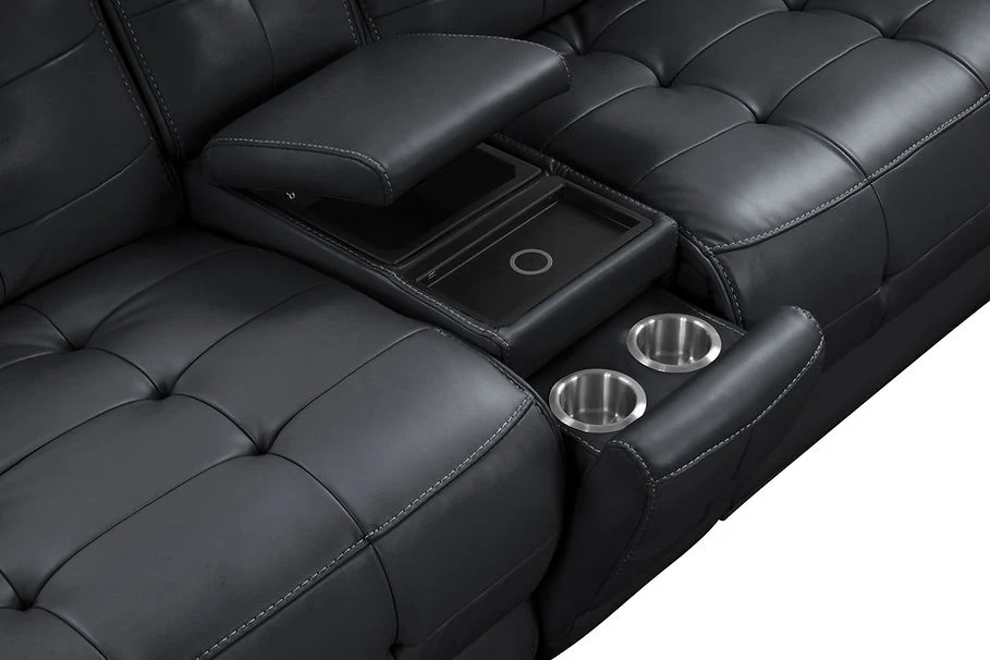 S8900 Starlight (Power/Adj Head) Power Reclining Sectional